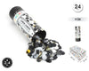 CAÑON CONFETTI NEGRO/ORO+BL 11CM - yupiparty