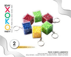 PACK PINATA CUBO 2PC - yupiparty