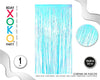 CORTINA DE FLECOS 1M*2M HOLOGRAFIC AZUL - yupiparty