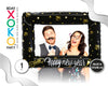 GLOBO FOIL MARCO HAPPY NEW YEAR 101*86CM - yupiparty