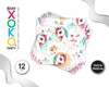 SERVILLETA MAGIC UNICORN 12PC - yupiparty