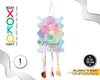 PIÑATA MERMAID PARTY 53*40*10 - yupiparty
