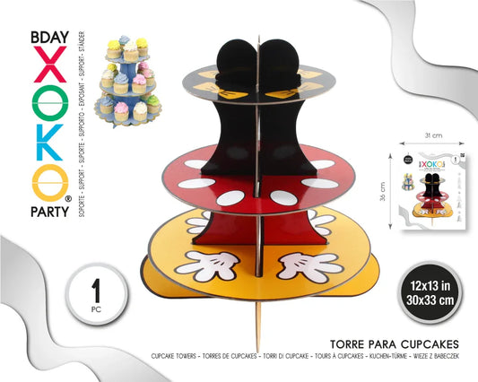 TORRE CUPCAKE RATON - yupiparty