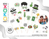SET PHOTOCALL FUTBOL 25PC - yupiparty