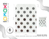 BOLSAS DE PAPEL KRAFT LUNAR PLATA 6PC - yupiparty