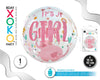 GLOBO BURBUJA 18''/45CM GIRL - yupiparty