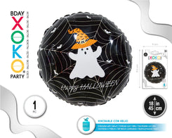 GLOBO FOIL 18/45CM TELARAÑA - yupiparty