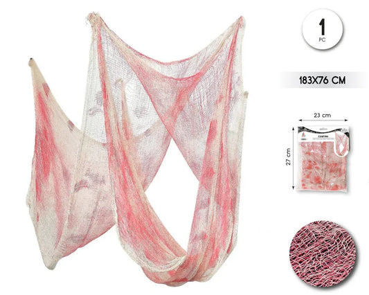 CORTINA SANGRE 183X76 - yupiparty