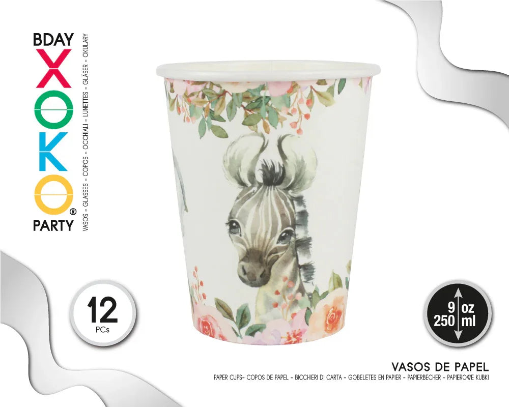 VASO 9OZ SABANA 12PC - yupiparty