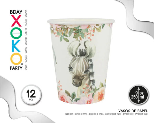 VASO 9OZ SABANA 12PC - yupiparty