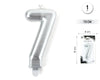 VELA 7.5CM PLATA METALIZADO 7 - yupiparty