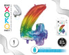 GLOBO FOIL 32/80CM JELLY 4 - yupiparty
