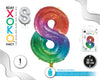 GLOBO FOIL 32/80CM JELLY 8 - yupiparty
