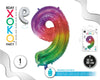 GLOBO FOIL 32/80CM JELLY 9 - yupiparty