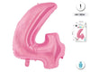GLOBO FOIL 32/80CM ROSA BABY 4 - yupiparty
