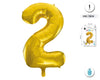 GLOBO FOIL 42/110CM ORO 2 - yupiparty