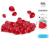 GLOBOS 100PC 1.5G 20CM ROJO - yupiparty