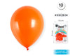 GLOBOS 10PC 2.2G 25CM NARANJA - yupiparty
