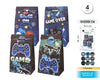 BOLSAS PAPEL CON PEGATINA 4PC GAME - yupiparty