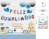 GUIRNALDA FELIZ CUMPLEAÑOS MARINO - yupiparty