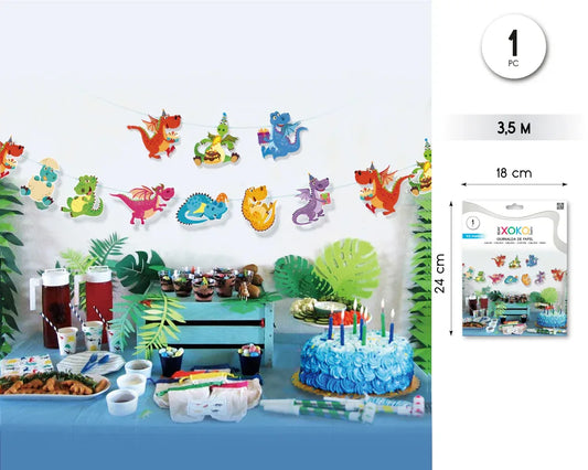 GUIRNALDA DINO - yupiparty