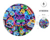 PLATO 18CM GAME 6PCS - yupiparty