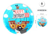 PLATO 23CM PIRATA 6PCS - yupiparty