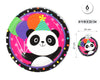 PLATO 23CM PANDA 6PCS - yupiparty