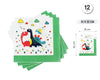 SERVILLETA DINO 12PCS - yupiparty