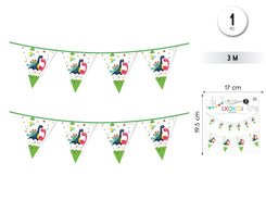 BANDERINES DINO 3M - yupiparty