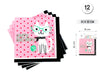 SERVILLETA GATO 12PCS - yupiparty