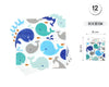 SERVILLETA BALLENA 12 PCS - yupiparty