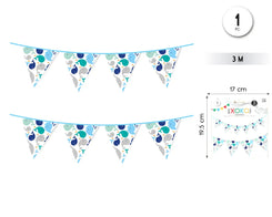 BANDERIN BALLENA 3M - yupiparty