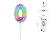 VELA 6CM GLOBO MACARON 0 - yupiparty