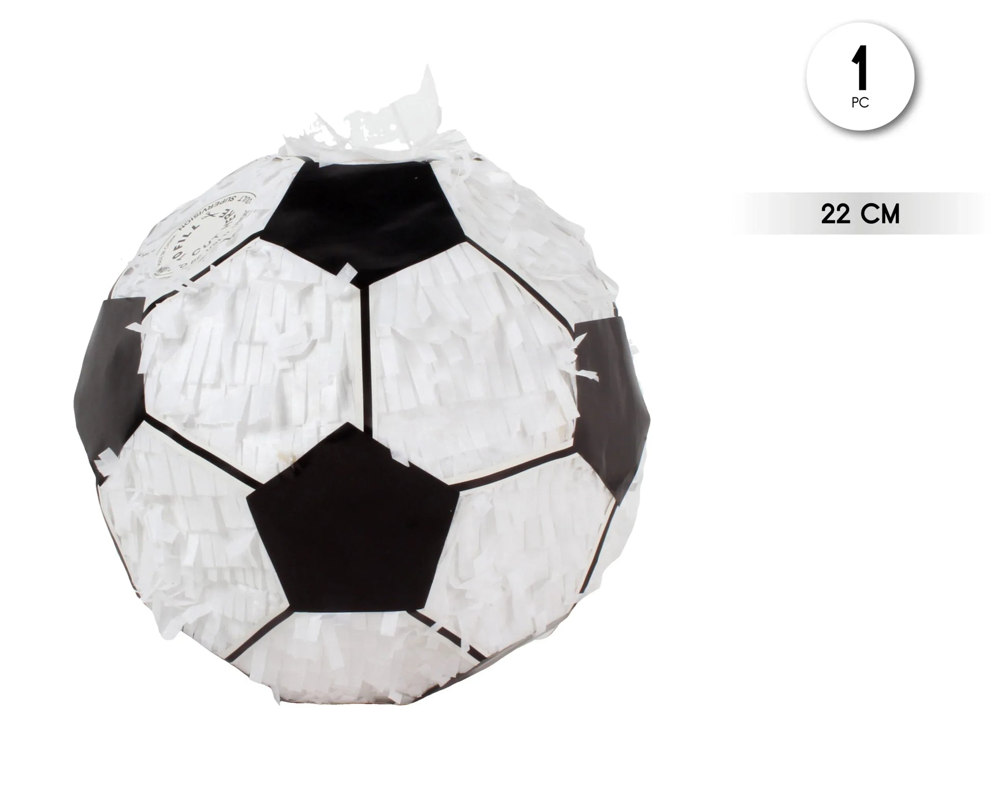 PIÑATA 3D FUTBOL 22CM - yupiparty