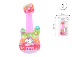 PACK MINI GUITARRA UNICORN 1PC - yupiparty