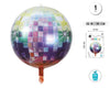 GLOBO FOIL ESFERA DISCO 22PUL COLORIDO - yupiparty