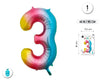 GLOBO FOIL 42/110CM PASTEL DEGRA 2 C - yupiparty