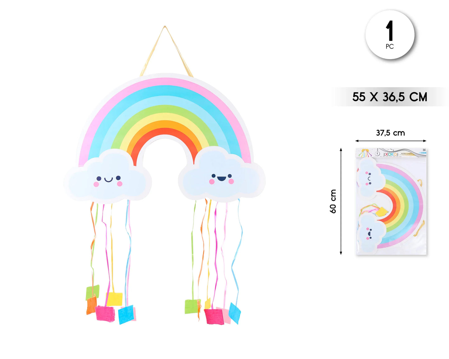 PIÑATA RAINBOW - yupiparty