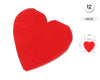 SERVILLETA FORMA CORAZON 16.5CM 12PCS - yupiparty