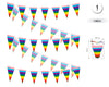 BANDERINES ORGULLO 3M - yupiparty