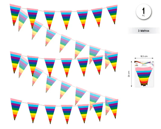 BANDERINES ORGULLO 3M - yupiparty