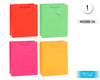 BOLSA REGALO COLORES NEON 18*23*10 - yupiparty