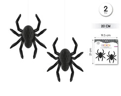 COLGANTE ARAÑAS 2PCS - yupiparty