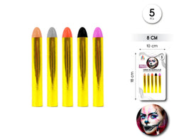 PACK 5 CERAS COLORES - yupiparty