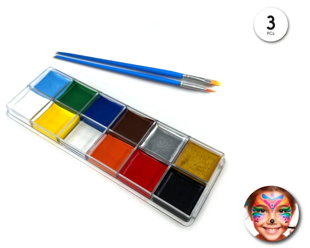 PALETA MAQUILLAJE 12 COLORES - yupiparty