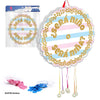 PIÑATA+CONFETI PURPURI. SERA NIÑO o NIÑA - yupiparty