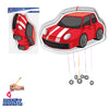 PIÑATA FORMA COCHE ROJO - yupiparty