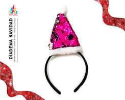 DIADEMA NOEL LENTEJ REVERS - yupiparty