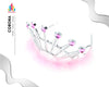 CORONA PRINCESA PLUMAS - yupiparty